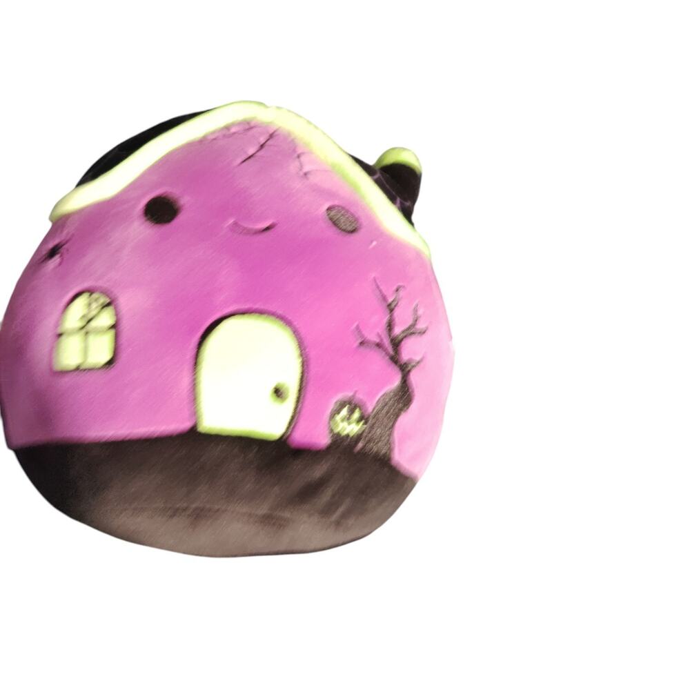 Squishmallows Yvonne 8” Purple Haunted House Halloween Plush